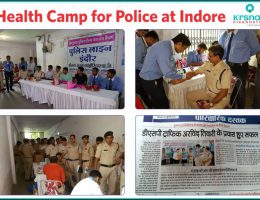 Health Camp for Police at Indore