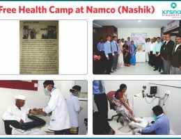Free Health Camp at Namco Nashik