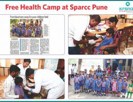 Free Health Camp at Sparcc Pune