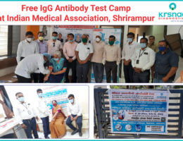 Free Antibody Camp at IMA Shrirampur