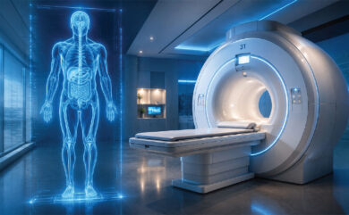 Full body MRI scan machine for complete diagnostic imaging